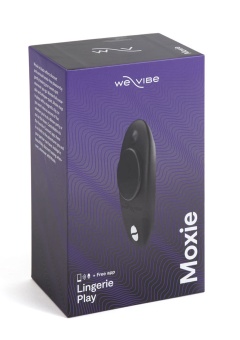 Клиторальный вибратор в трусики We-Vibe Moxie черный