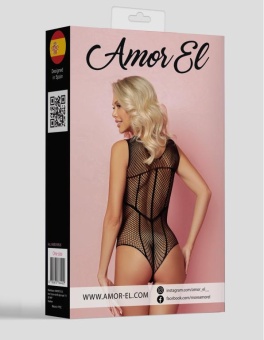Боди Amor El с черными линиями