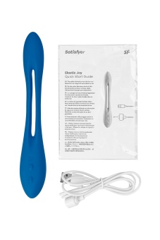 Гибкий вибратор Satisfyer Elastic Game синий