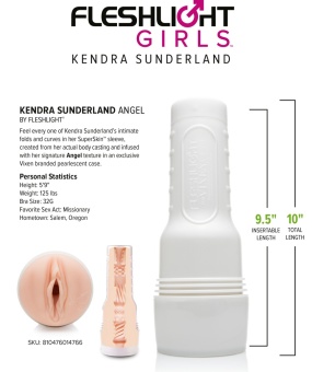 Мастурбатор Fleshlight Signature Kendra Sunderland Angel копия вагины