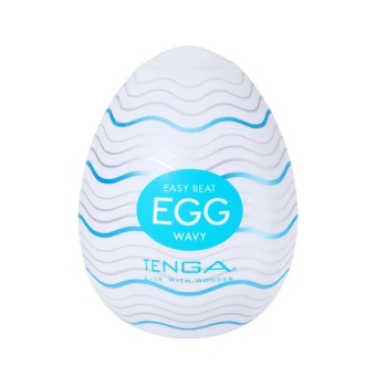 Мастурбатор яйцо Tenga Egg Wavy New