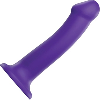 Фаллоимитатор Strap-On-Me Dildo Dual Density Semi-Realistic L 17,4 см фиолетовый