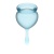 Набор голубых менструальных чаш Feel good Menstrual Cup
