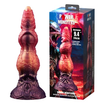 Фаллоимитатор-гигант на присоске Savage Beastlord - 24 см.
