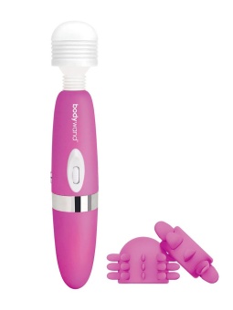 Массажер с вращающейся головкой и насадками BodyWand
