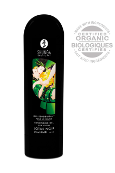 Возбуждающий гель Shunga Lotus Noir - 60 мл
