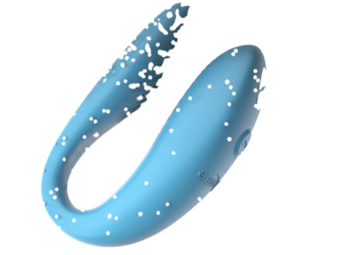 Вибратор для пар We-Vibe Sync Go голубой