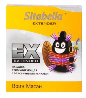 Стимулирующая насадка Sitabella Extender  Воин Масаи