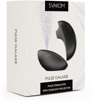 Вакуумный стимулятор Svakom Pulse Galaxie с приложением чёрный