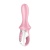 Анальный расширяемый вибратор Satisfyer Air Pump Booty 5 с приложением розовый