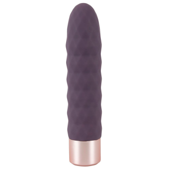 Вибратор с рельефной поверхностью Elegant Series Diamond Vibe Вибратор с рельефной поверхностью Elegant Series Diamond Vibe
