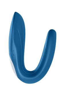 Вибромассажер для пар Partner Whale синий
