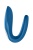Вибромассажер для пар Partner Whale синий