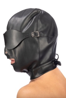 Маска Fetish Tentation с отверстием для рта и съемными шорами