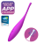 Точечный вибратор Satisfyer Twirling Joy с управлением от приложения фиолетовый