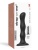 Фаллоимитатор с шариками Strap-On-Me Dildo Geisha Ball размер M 15,3 см черный