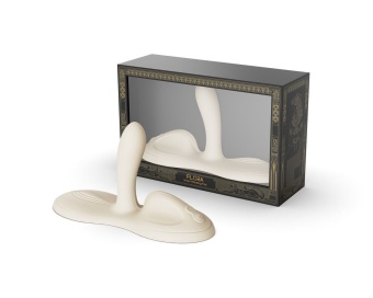 Вибрирующая подушка с функцией нагрева Zalo Flora белая