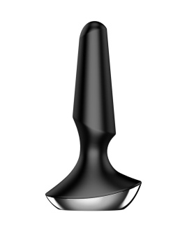 Анальная вибропробка Satisfyer Plug Ilicious 2 с приложением черная