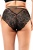 Трусики Amor El в размере Queen-Size черные