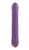 Фиолетовый вибратор-кролик с возвратно-поступательной стимуляцией