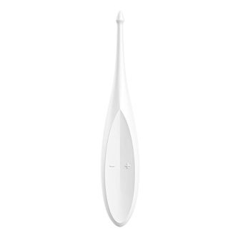 Точечный вибратор Satisfyer Twirling Fun белый
