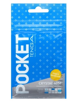 Карманный мастурбатор Tenga Pocket Crystal Mist