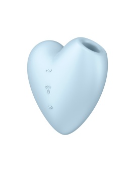Вакуумный вибростимулятор Satisfyer Cutie Heart голубой