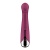 Сливовый вибратор для G-точки Spinning G-Spot 1 - 17 см.