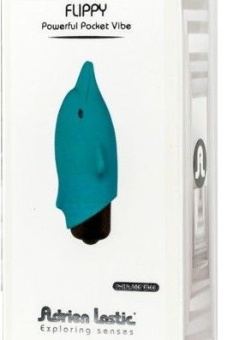 Мощная вибропулька дельфинчик Adrien Lastic Pocket Dolphin