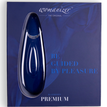 Бесконтактный клиторальный стимулятор Womanizer Premium синий