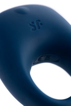 Эрекционное виброкольцо Satisfyer Strong One с приложением