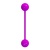 Лиловые вагинальные шарики KEGEL BALL III