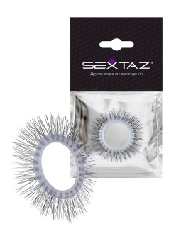 Круглое эрекционное кольцо с «ресничками»
