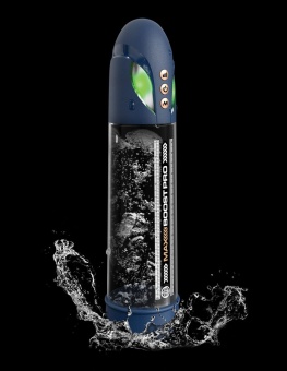 Мужская вакуумная помпа с режимом всасывания Max Boost Pro Flow синяя