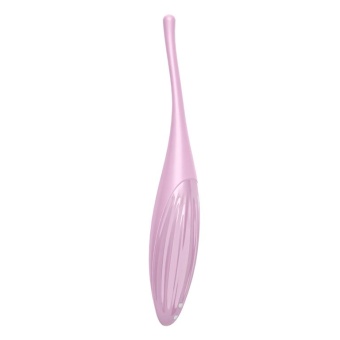 Точечный вибратор Satisfyer Twirling Joy с управлением от приложения розовый