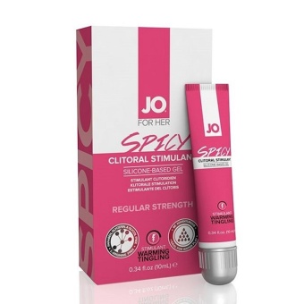 Разогревающий гель для клитора JO Clitoral Gel Spicy сильного действия 10 мл