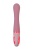 Розовый вибратор для G-стимуляции Rose - 19 см.