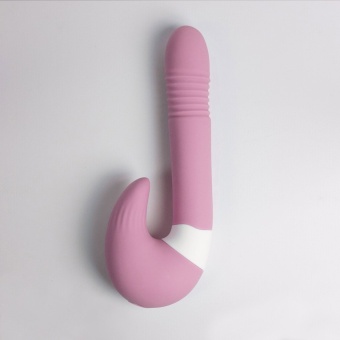 Вибратор 2в1 Youvic розовый