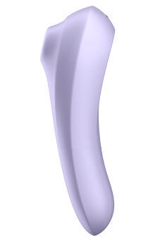 Вакуумно-волновой вибратор Satisfyer Dual Pleasure с приложением фиолетовый