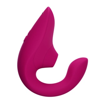 Вибратор для зоны G c бесконтактной стимуляцией клитора Womanizer Blend малиновый